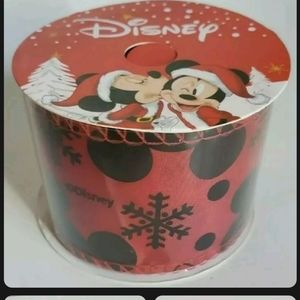 Disney Mickey and Minnie Xmas ribbon